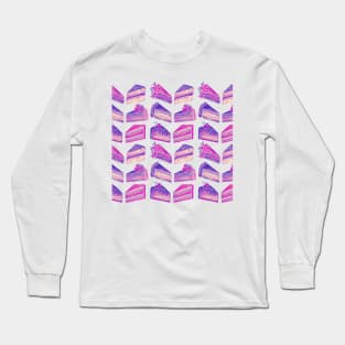 Unicorn Cake Slices Long Sleeve T-Shirt